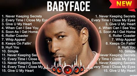 babyface songs youtube|babyface greatest hits concert.